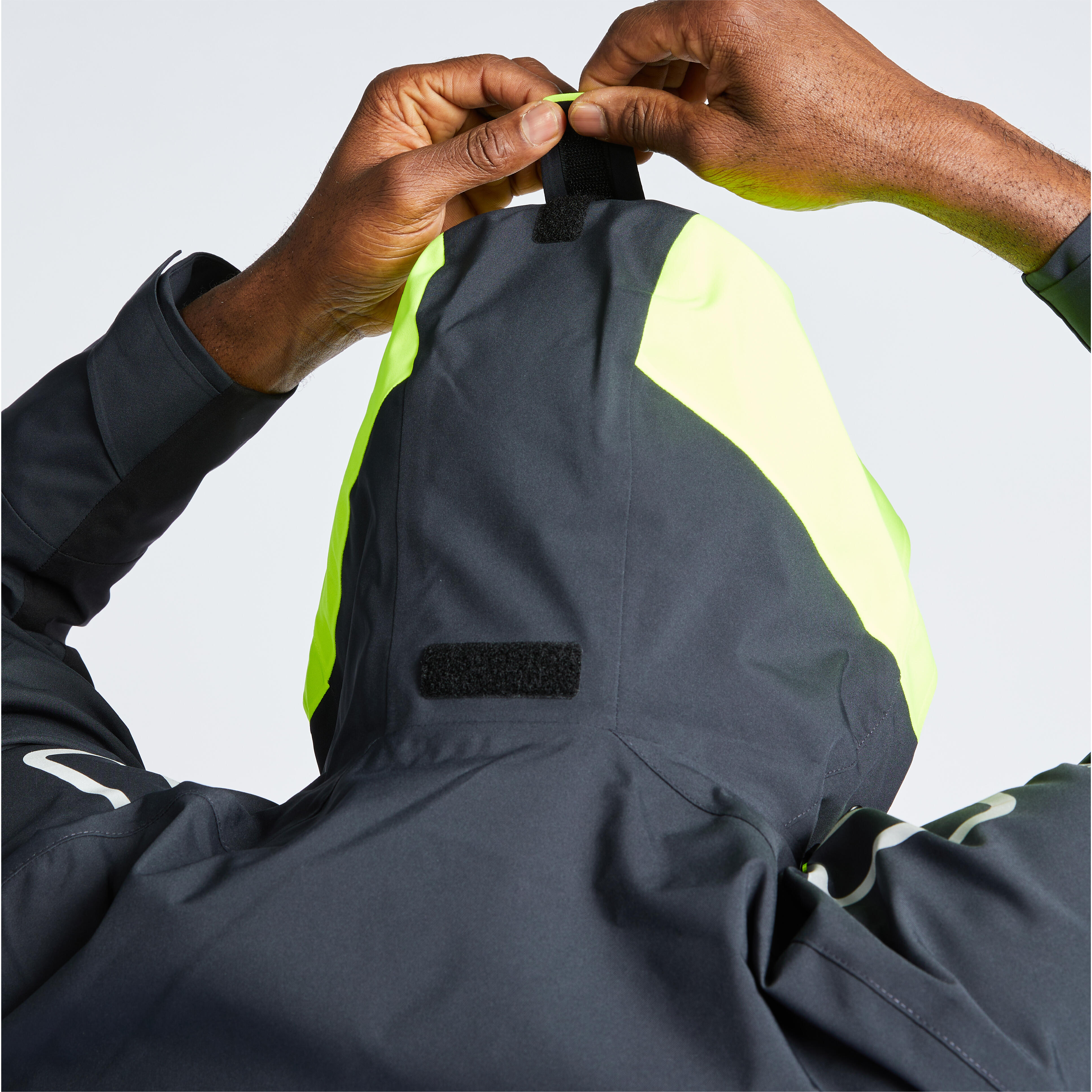 Blouson imperméable de voile homme - 500 gris - TRIBORD