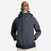 Blouson, veste imperméable de voile coupe vent sailing 500  homme gris noir