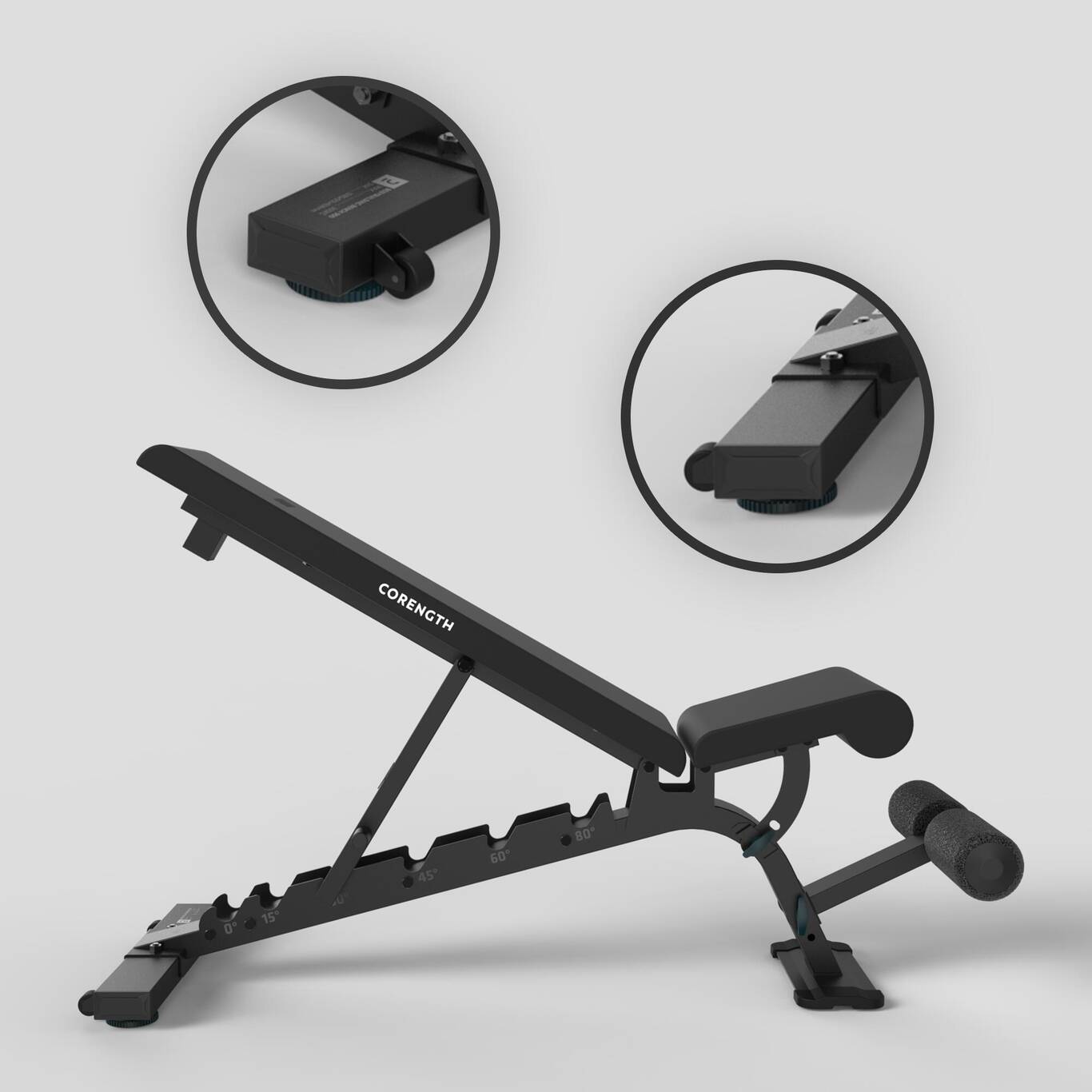 Reinforced Flat/Inclined Weights Bench Decathlon