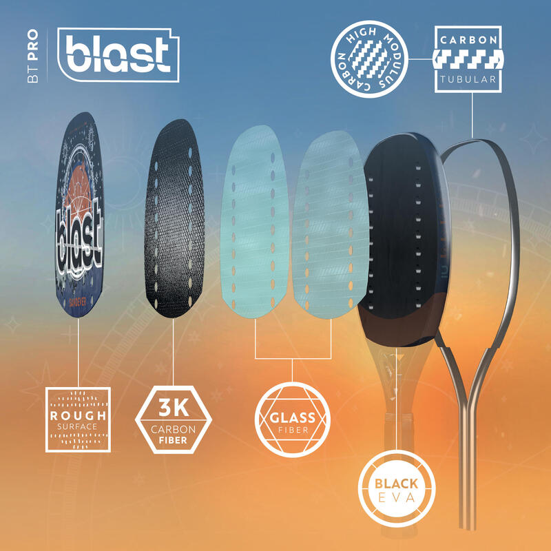 Rakieta do tenisa plażowego Sandever BTR Blast Pro