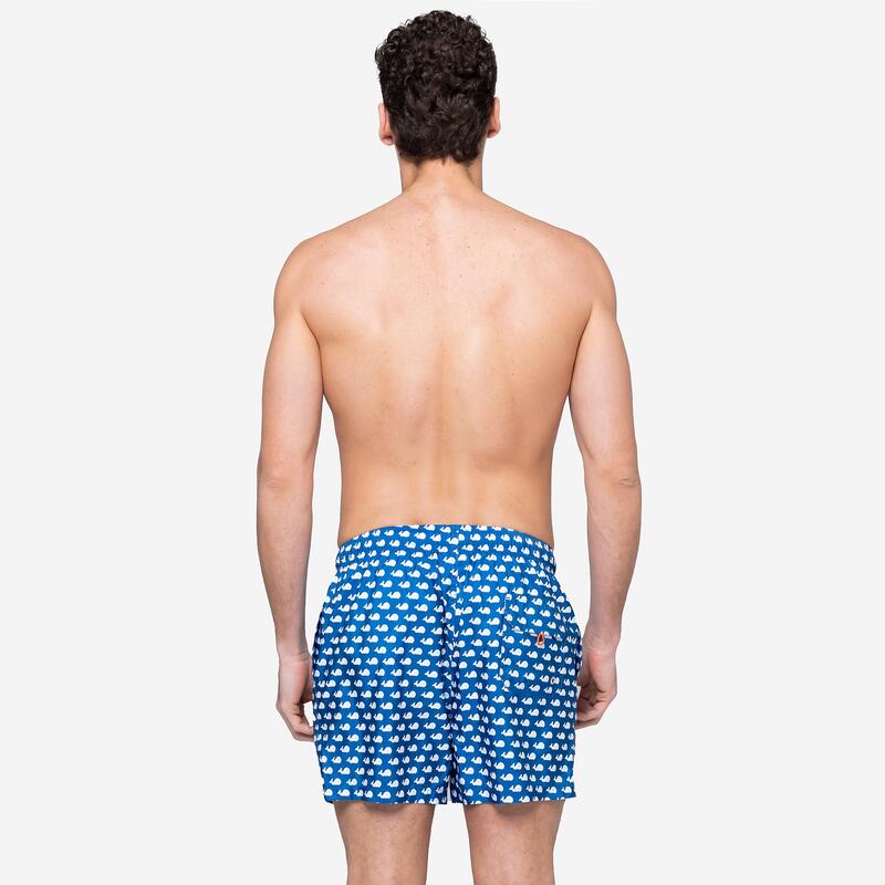 Costume mare uomo BOXER WHALES LE BLU