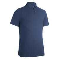 Men's short-sleeved golf polo shirt - MW100 blue