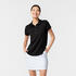 Women's Golf Short-Sleeved Polo Shirt- WW 500 black