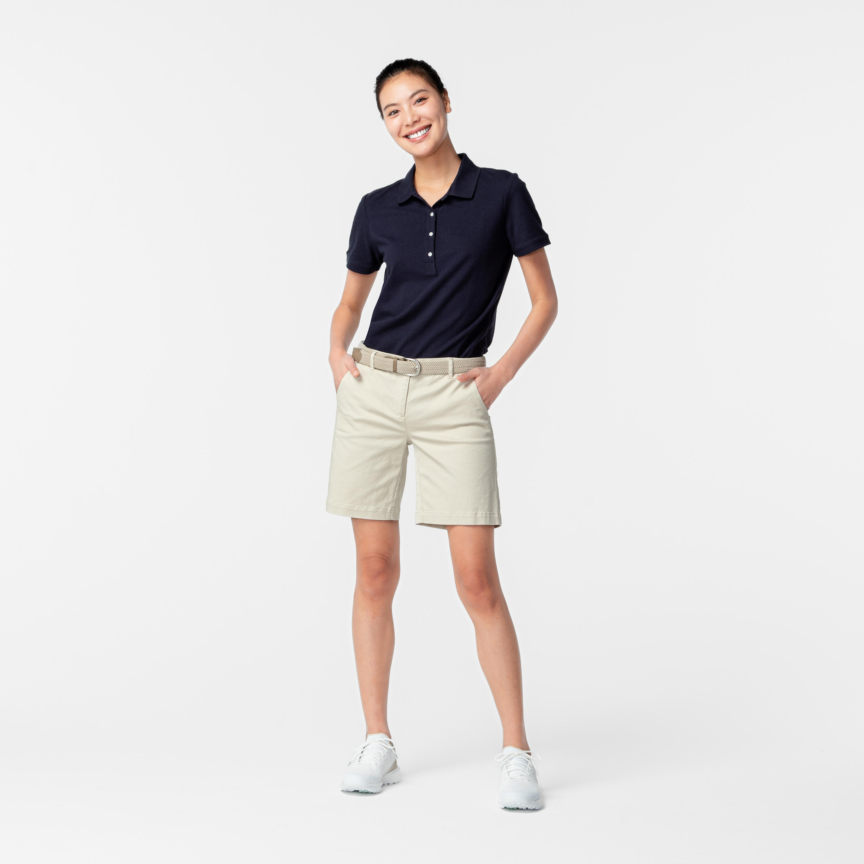 Polo golf donna MW 500 blu 18/89