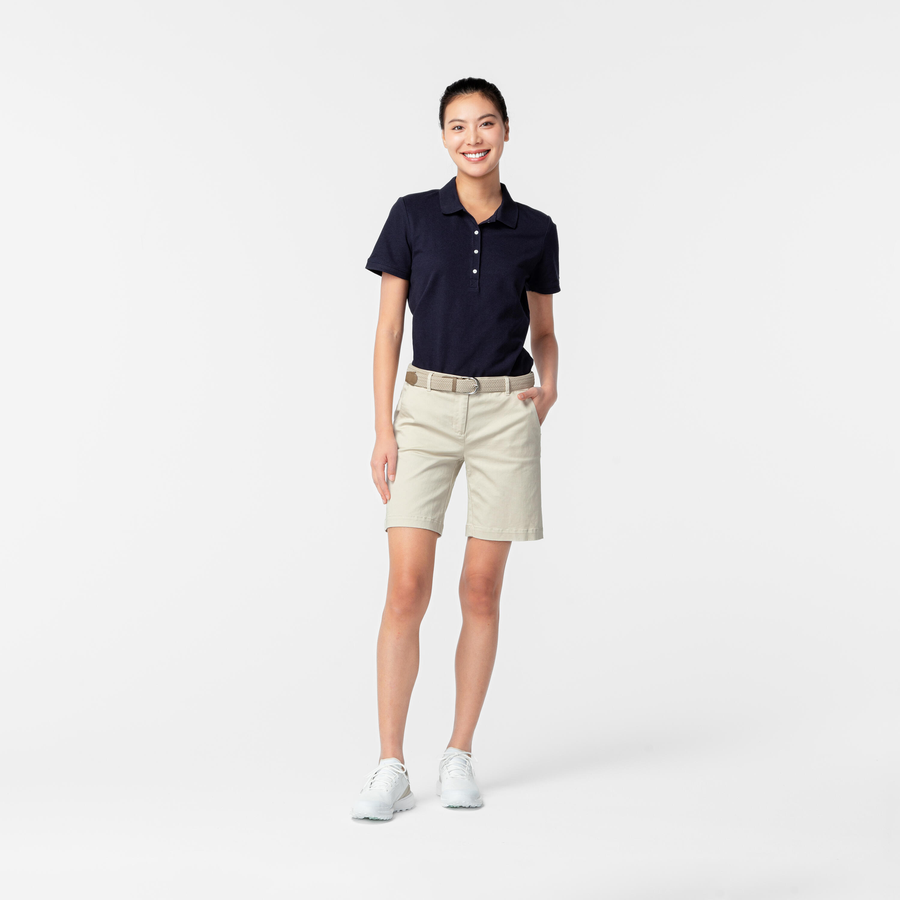 Polo golf donna MW 500 blu 15/89