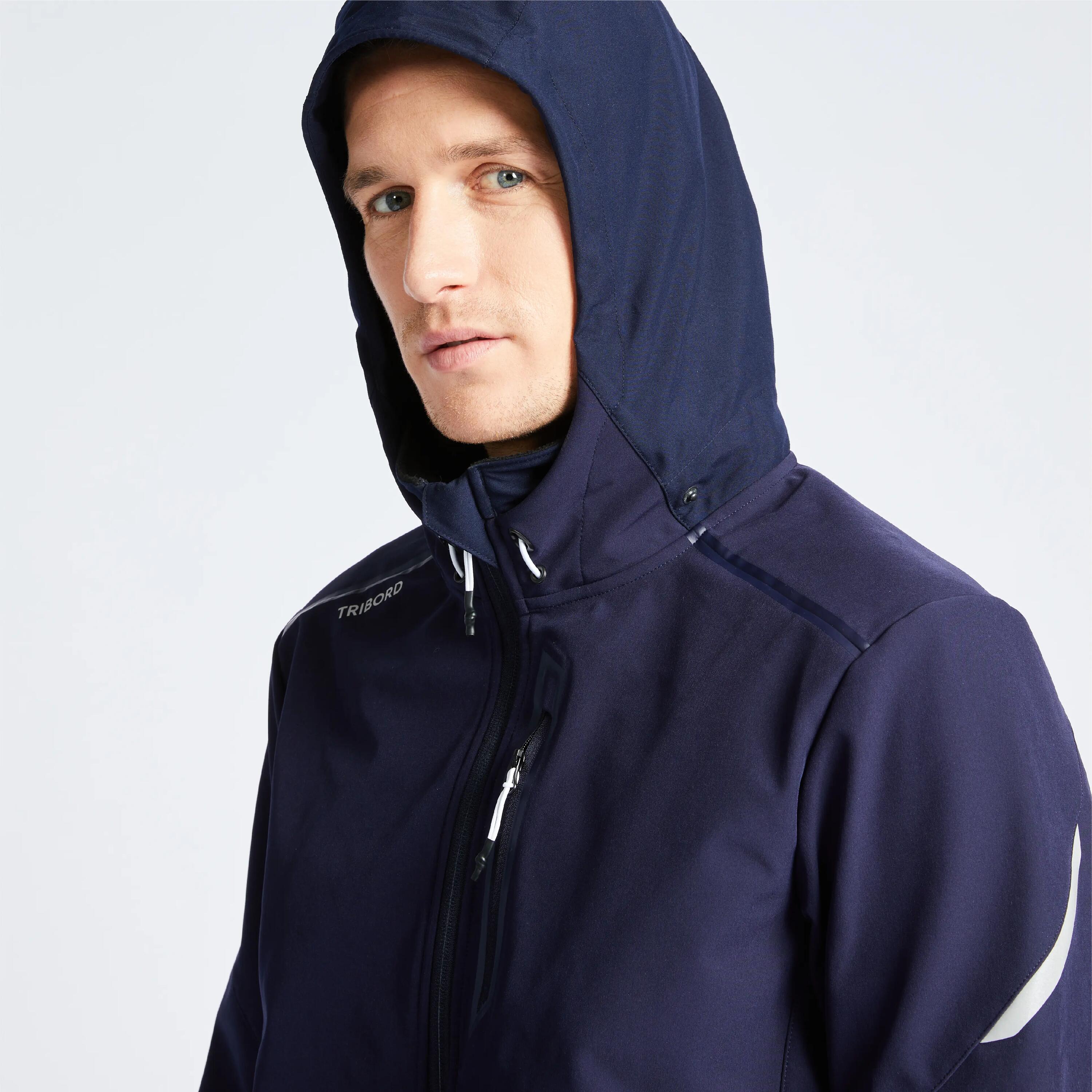 Giacca vela uomo SAILING 500 blu 27/52