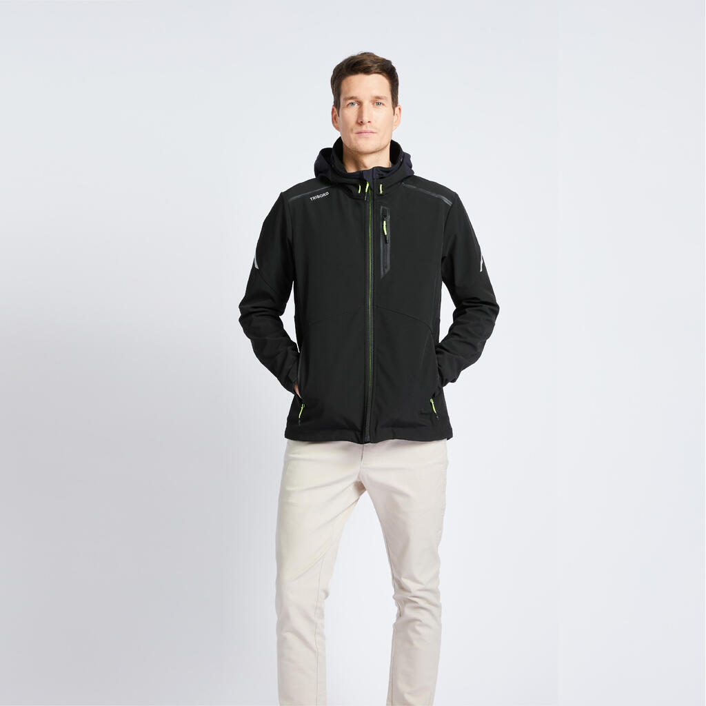 Men's Sailing windbreaker softshell 500
