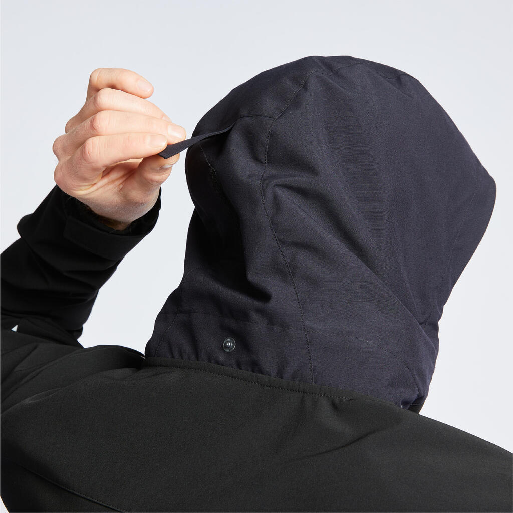 Veste softshell coupe vent Sailing 500 Homme Noir