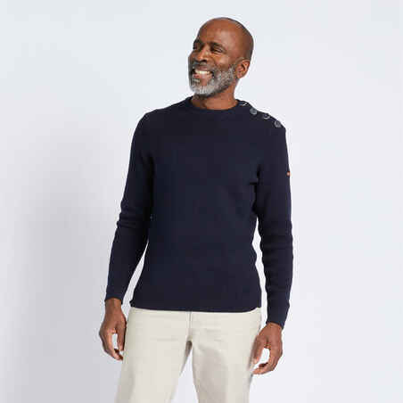 Men's Sailor’s Pullover - Navy Blue