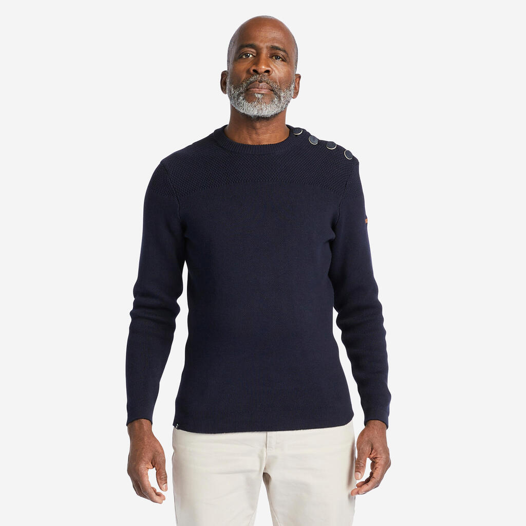 Men's Sailor’s Pullover - Navy Blue