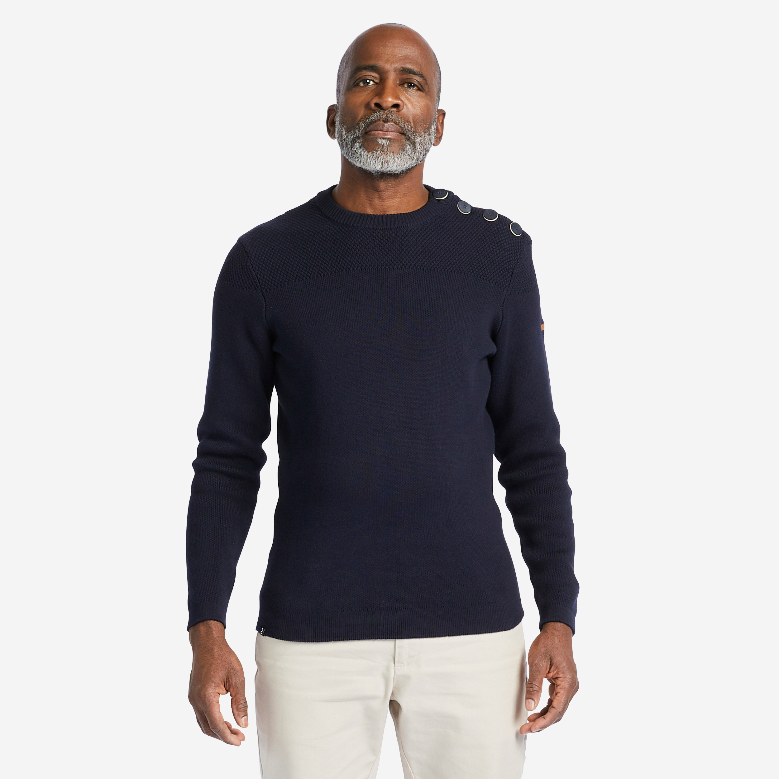 Pull marin Homme bleu marine