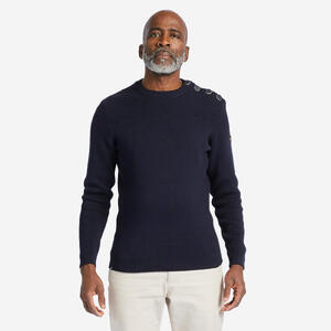 Jersey marinero Hombre algodón azul marino