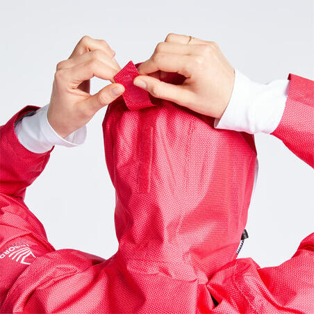 Куртка жіноча 100 для вітрильного спорту - Рожева