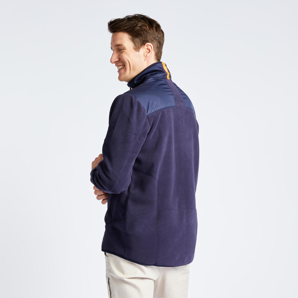 Sailing 500 Men's Warm Sailing Fleece - Navy