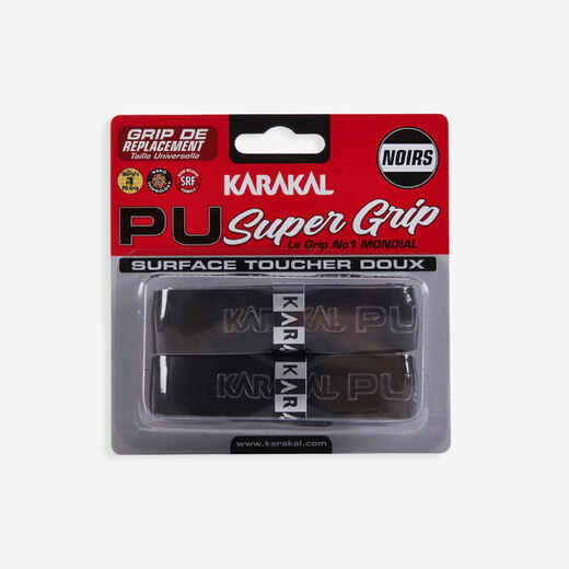 
      Squash Griffband - PU Super Grip 2er Pack schwarz
  