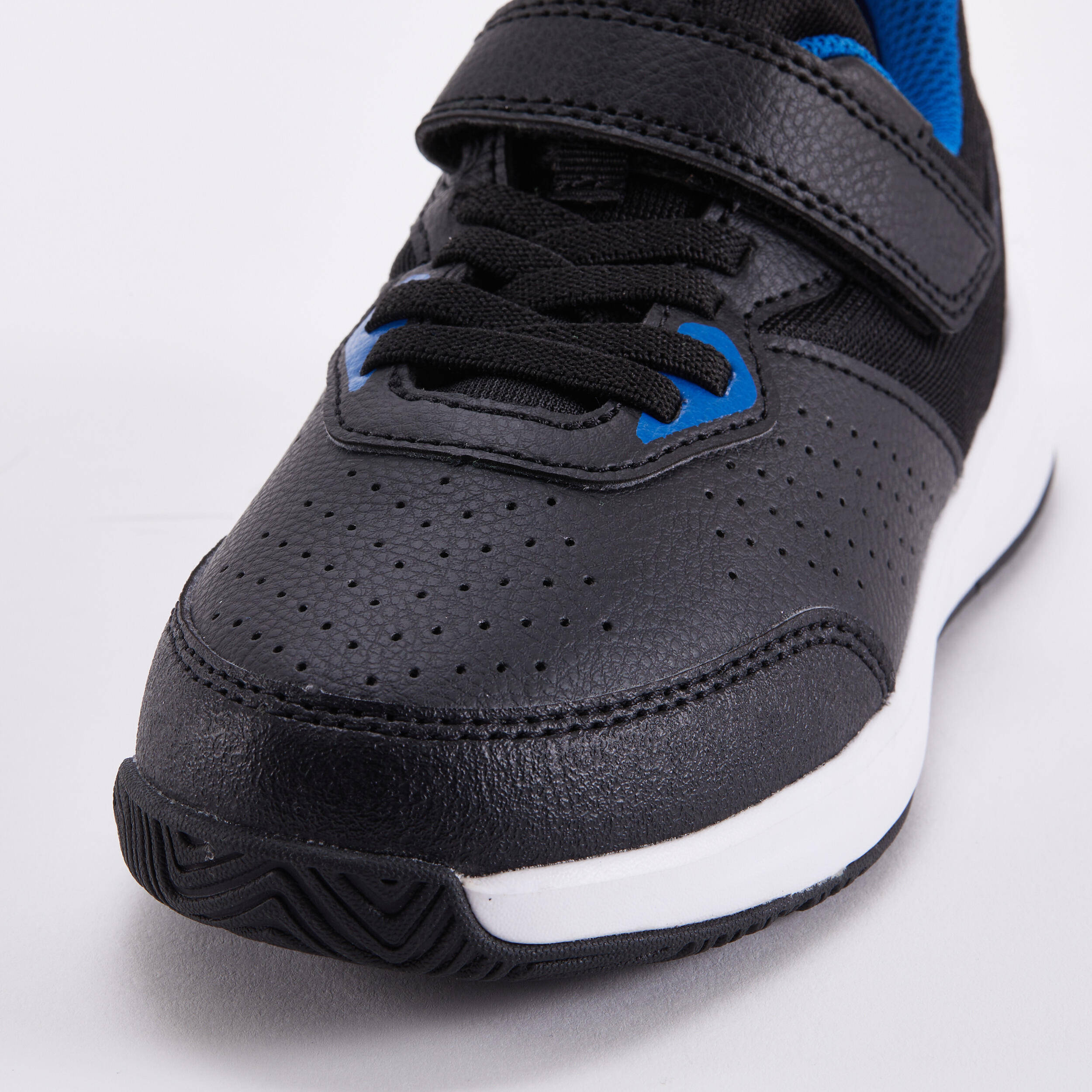 Kids' Rip-Tab Essential KD Tennis Shoes - Black & Blue -  5