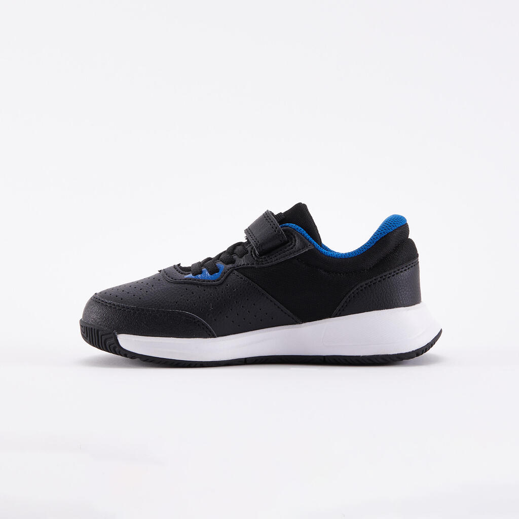 Chaussures de tennis à scratchs Enfant - Essentiel KD blanc jaune