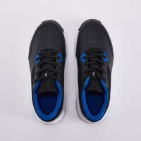 Chaussures de tennis à lacets Enfant - Essentiel noir bleu