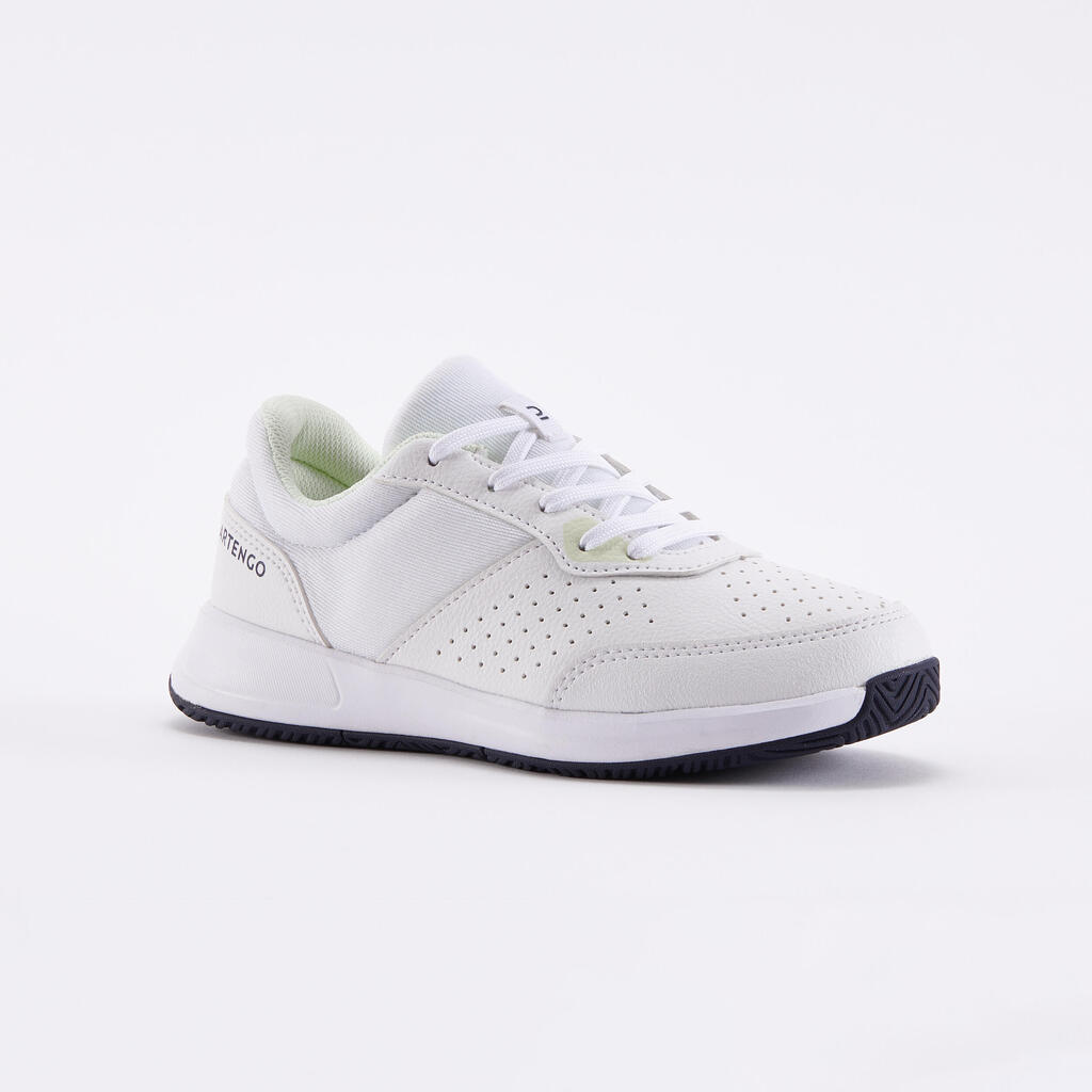 ZAPATILLAS DE TENIS CON CORDONES NIÑOS ESSENTIEL BLANCO AMARILLO