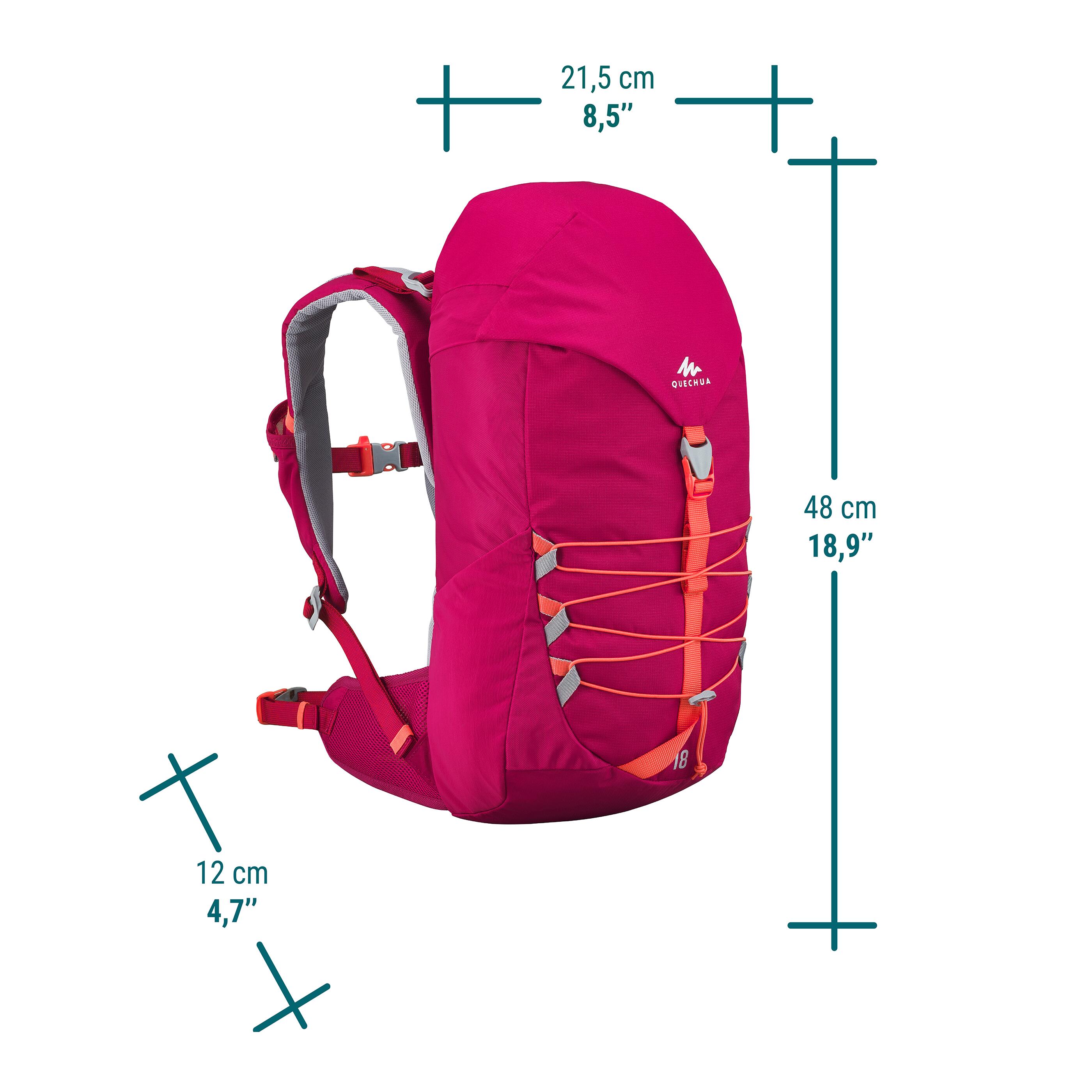 Sac dos de randonn e enfant 18L MH500 QUECHUA Decathlon