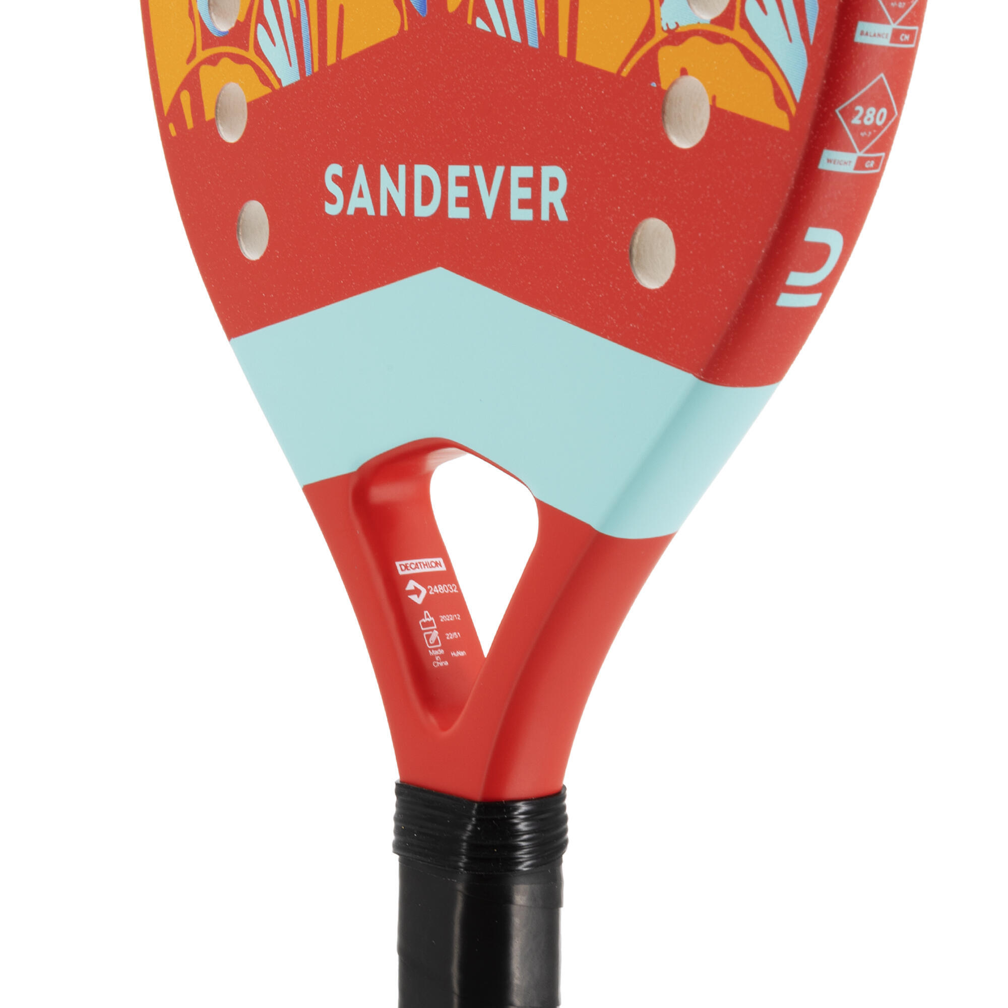 BTR 500 JR Beach Tennis Racket 4/9