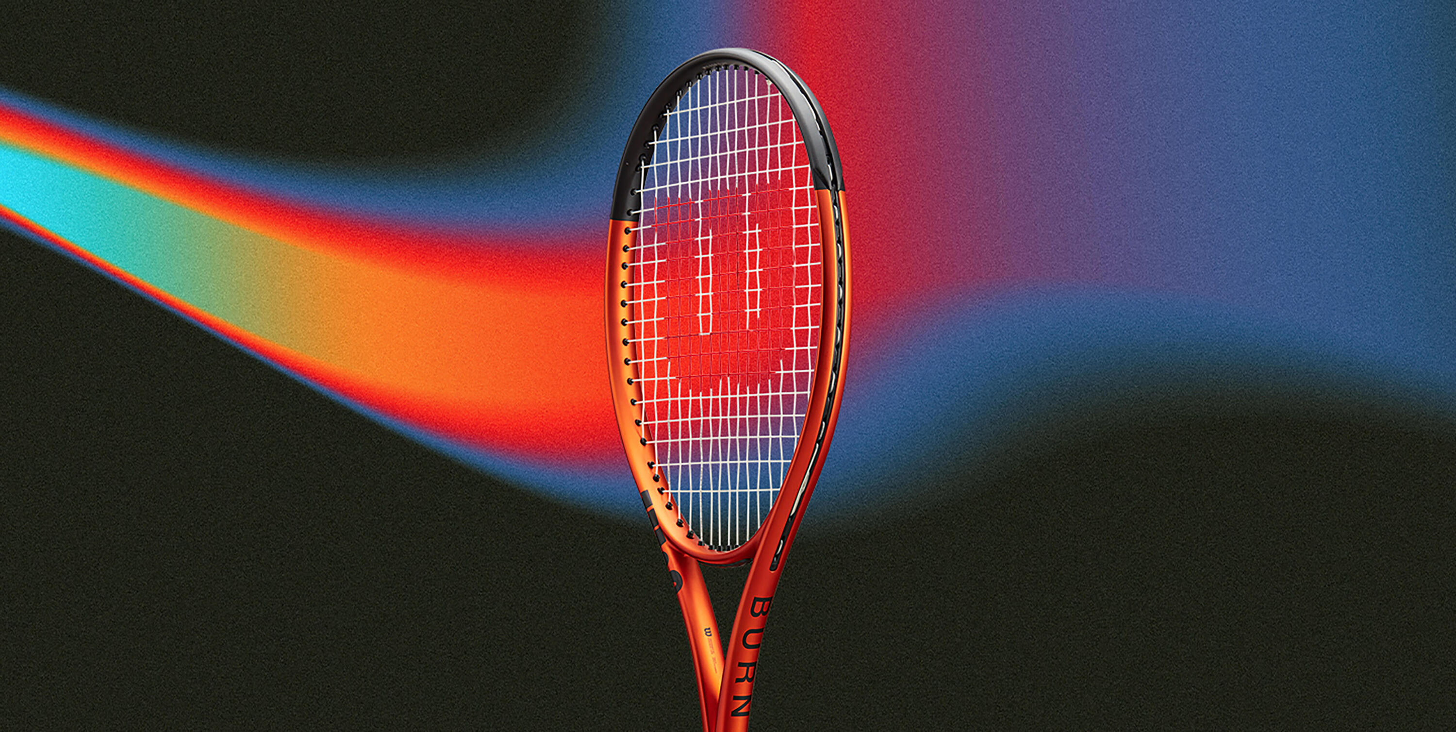 Raquette de tennis adulte - Wilson burn 100LS V5.0 orange 280G 10/10