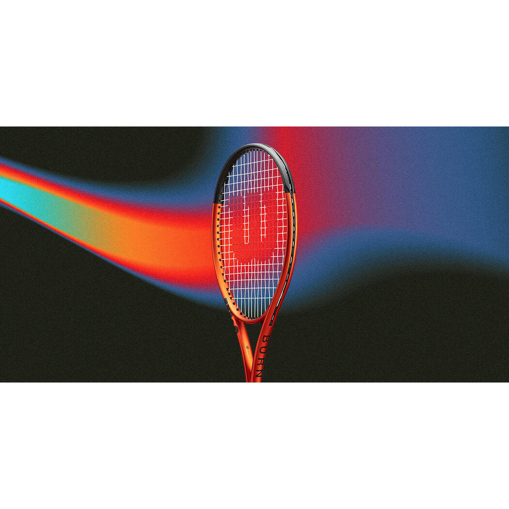 Yetişkin Tenis Raketi - Turuncu - 280 G - WILSON BURN 100LS V5.0 WILSON ...