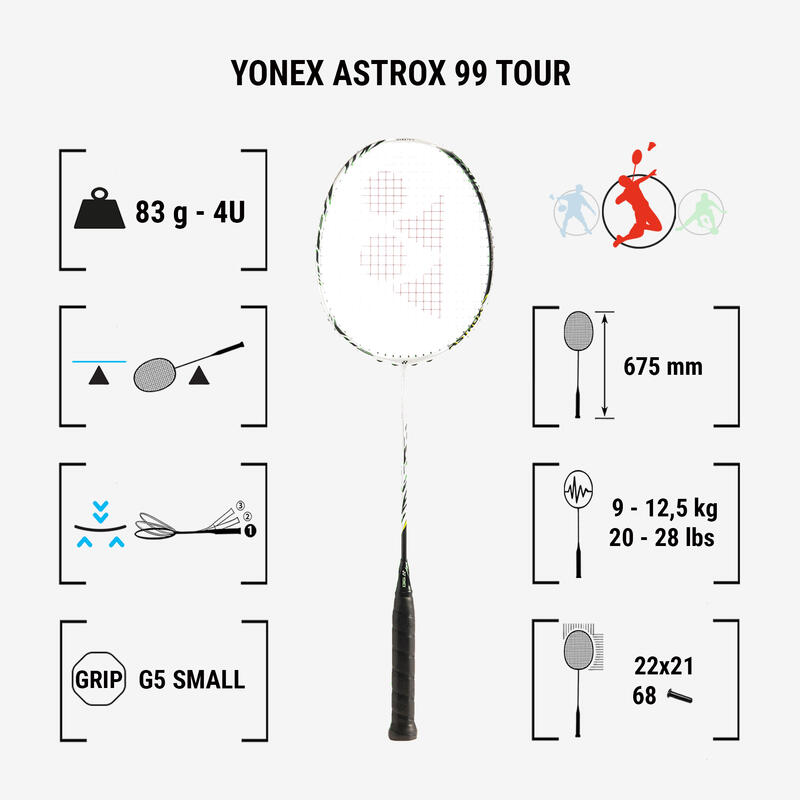 RAQUETE DE BADMINTON ASTROX 99 TOUR ADULTO