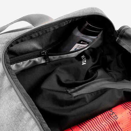 55L Sports Bag Academic - Black/Grey