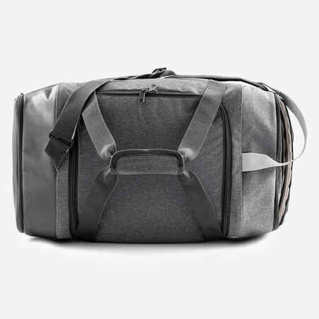 55L Sports Bag Academic - Black/Grey