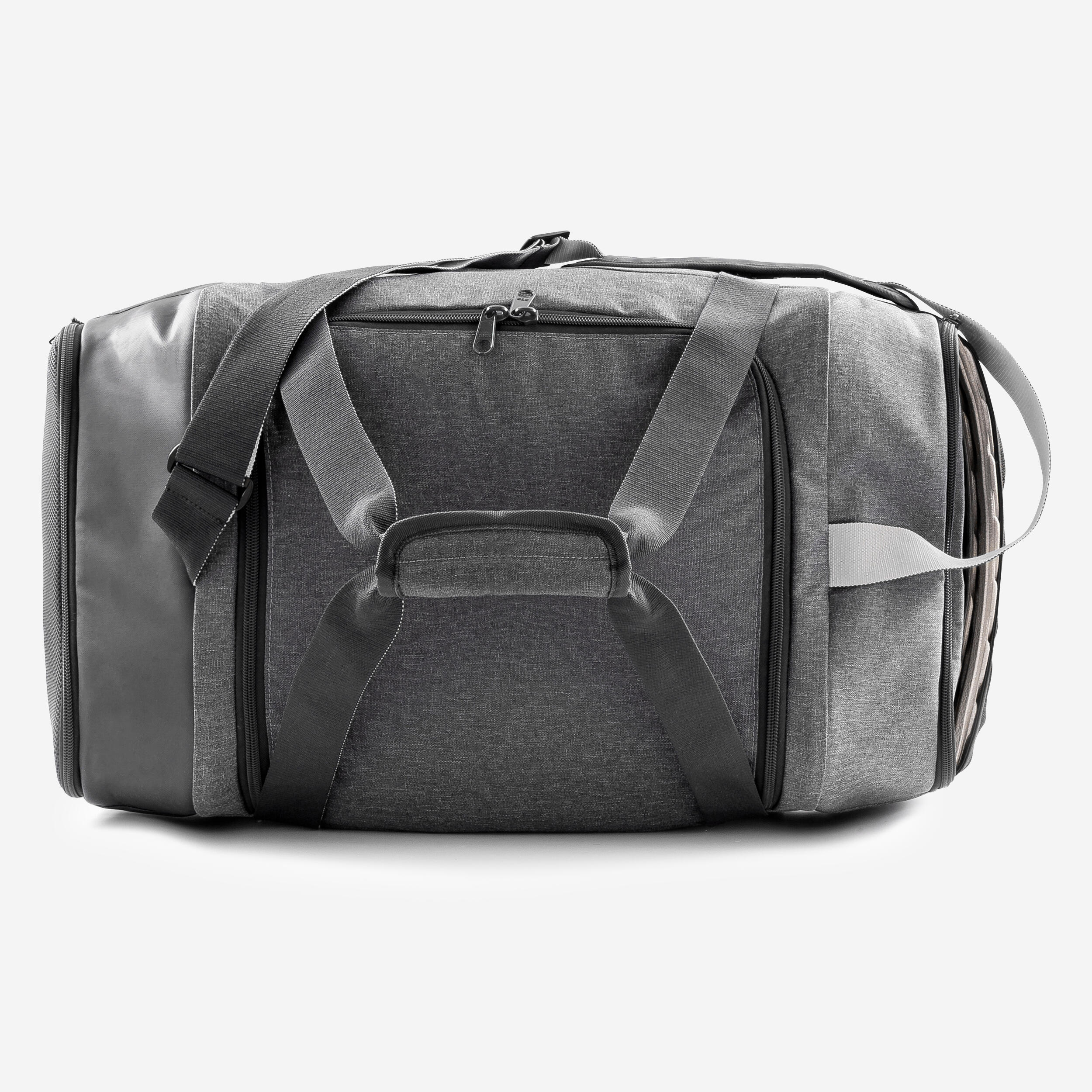 55L Sports Bag Academic - Black/Grey 9/9