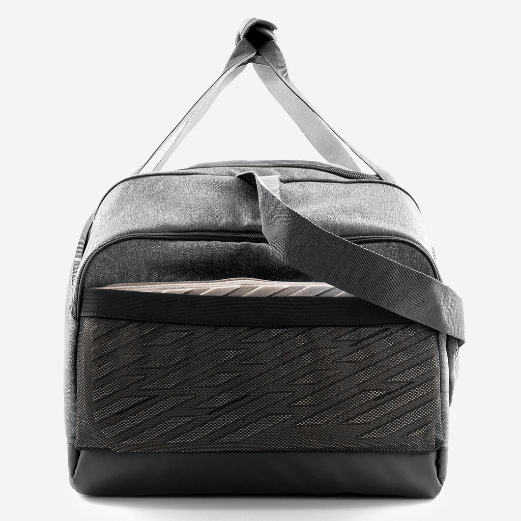 Maletín de deporte Academic 55L negro/gris