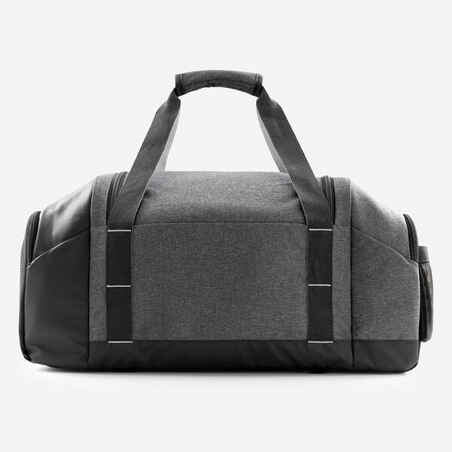 Sportinis krepšys „Academic“, 55 l, juodas, pilkas
