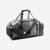 Sac de sport rigide et déperlant 55L,  noir et gris