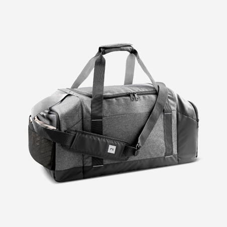 Sportbag - 55L - svart grå 