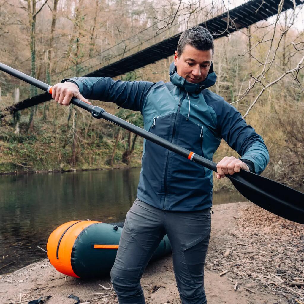 VESLO ZA KAJAK/PACKRAFT PODESIVO - 5-DELNO SKLOPIVO KARBONSKO 195-215 cm