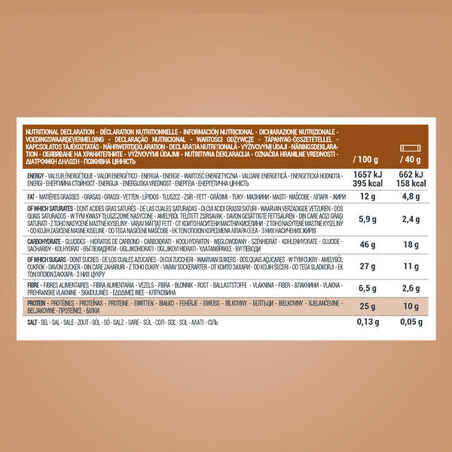 Šokolado skonio baltymų batonėliai, vartoti pasportavus, 5 x 40 g + 1