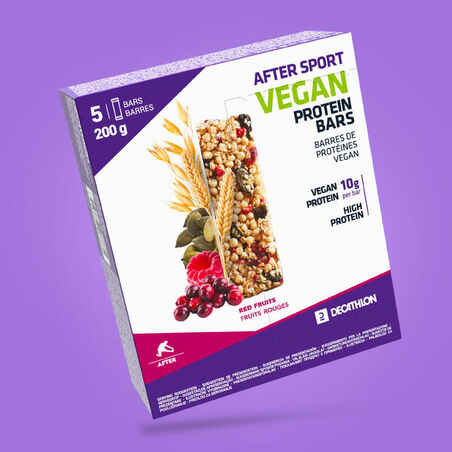 AFTER SPORT VEGAN PROTEIN BAR 5X40 G - MIXED BERRIES