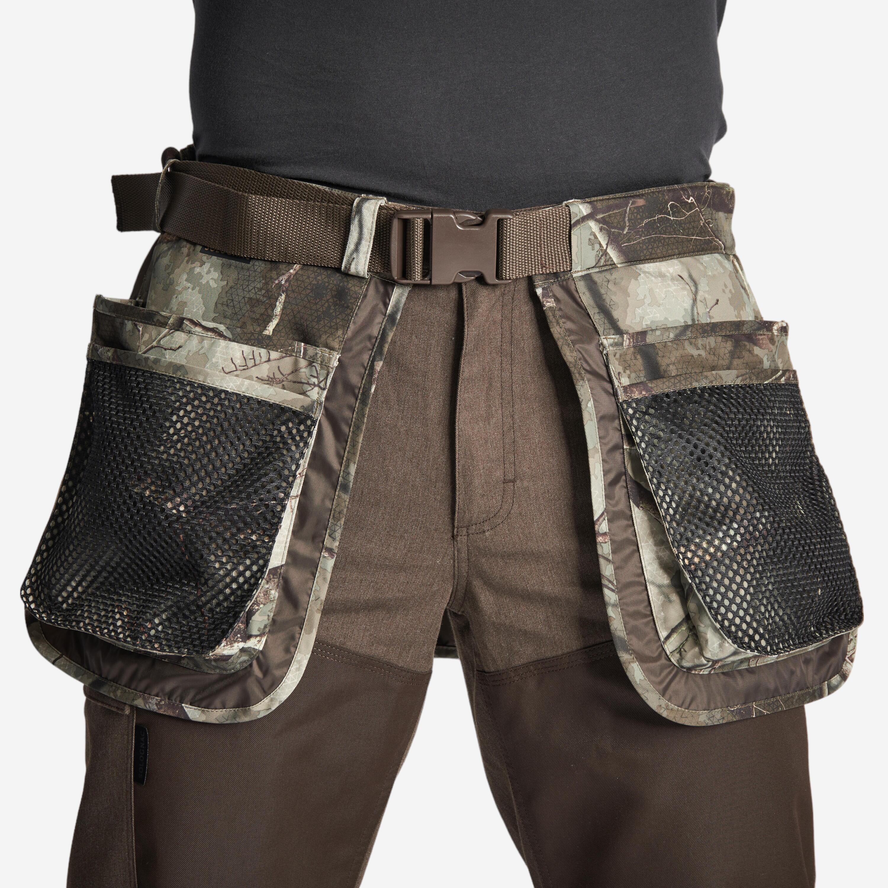 ceinture chasse 100 camouflage - solognac