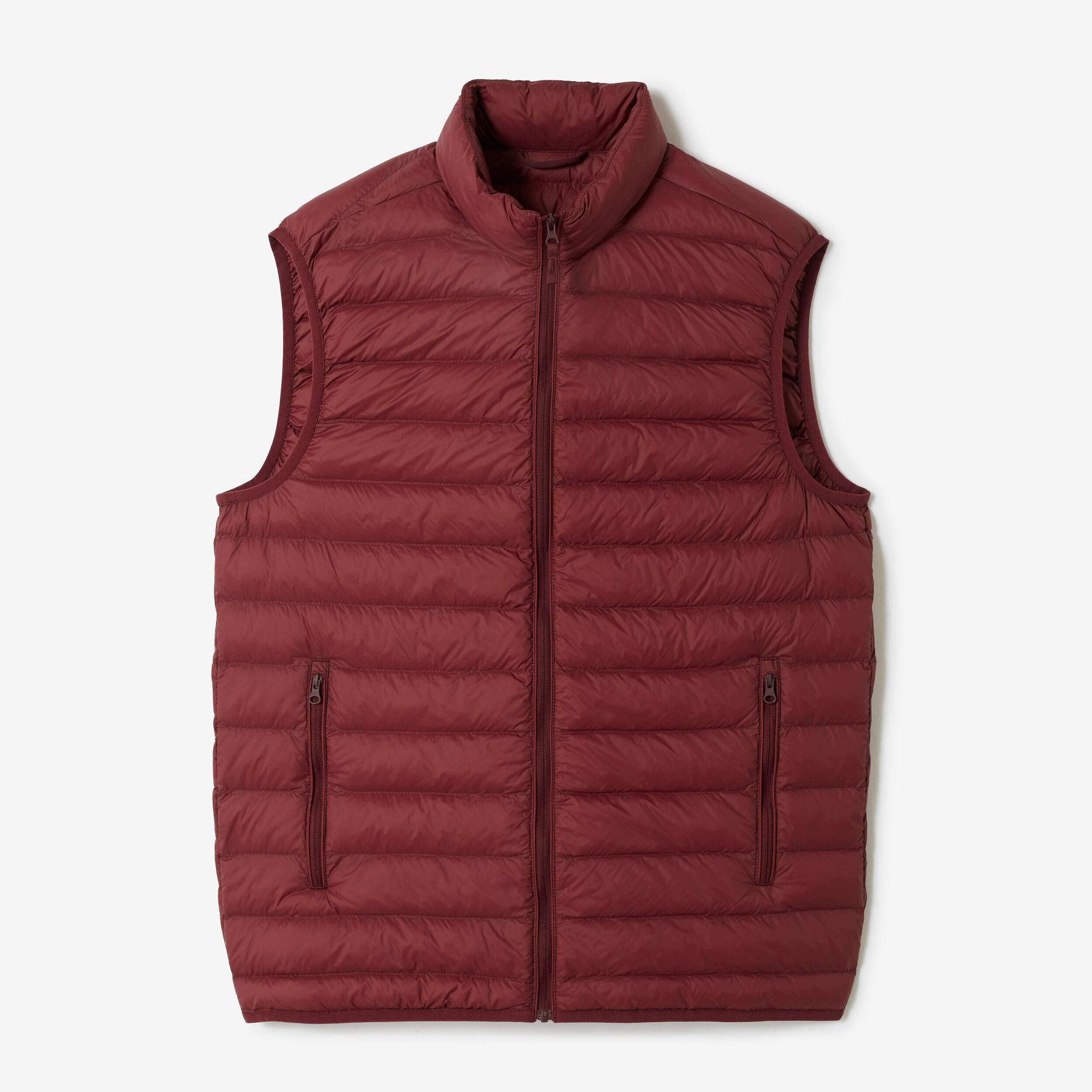 Men's golf sleeveless down jacket - MW500 burgundy 10/10