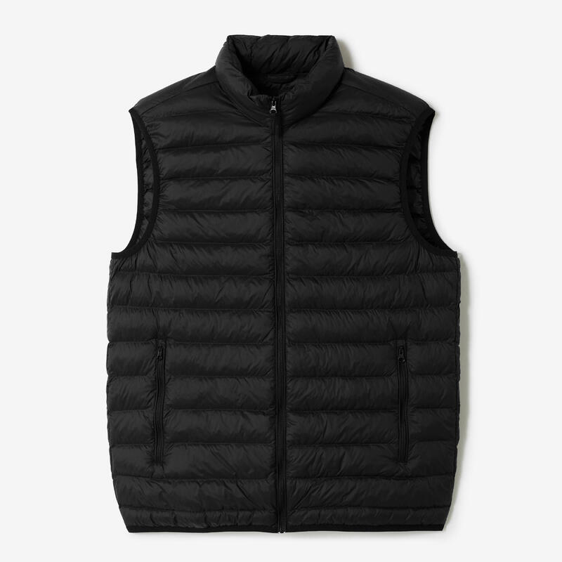 Men's golf sleeveless down jacket - MW500 black