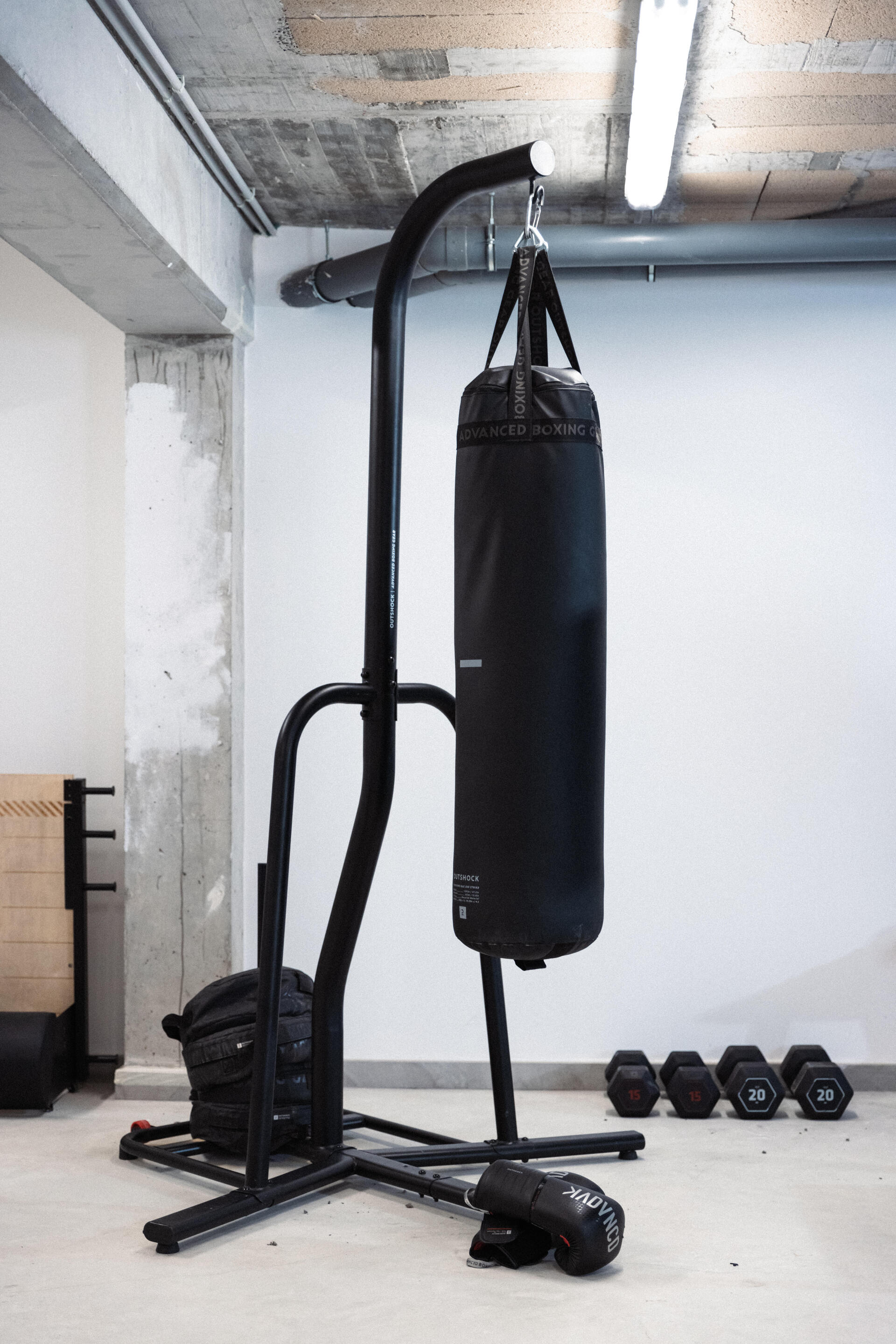 Free Standing Heavy Duty Punch Bag Stand Heavy Bag Home Punching