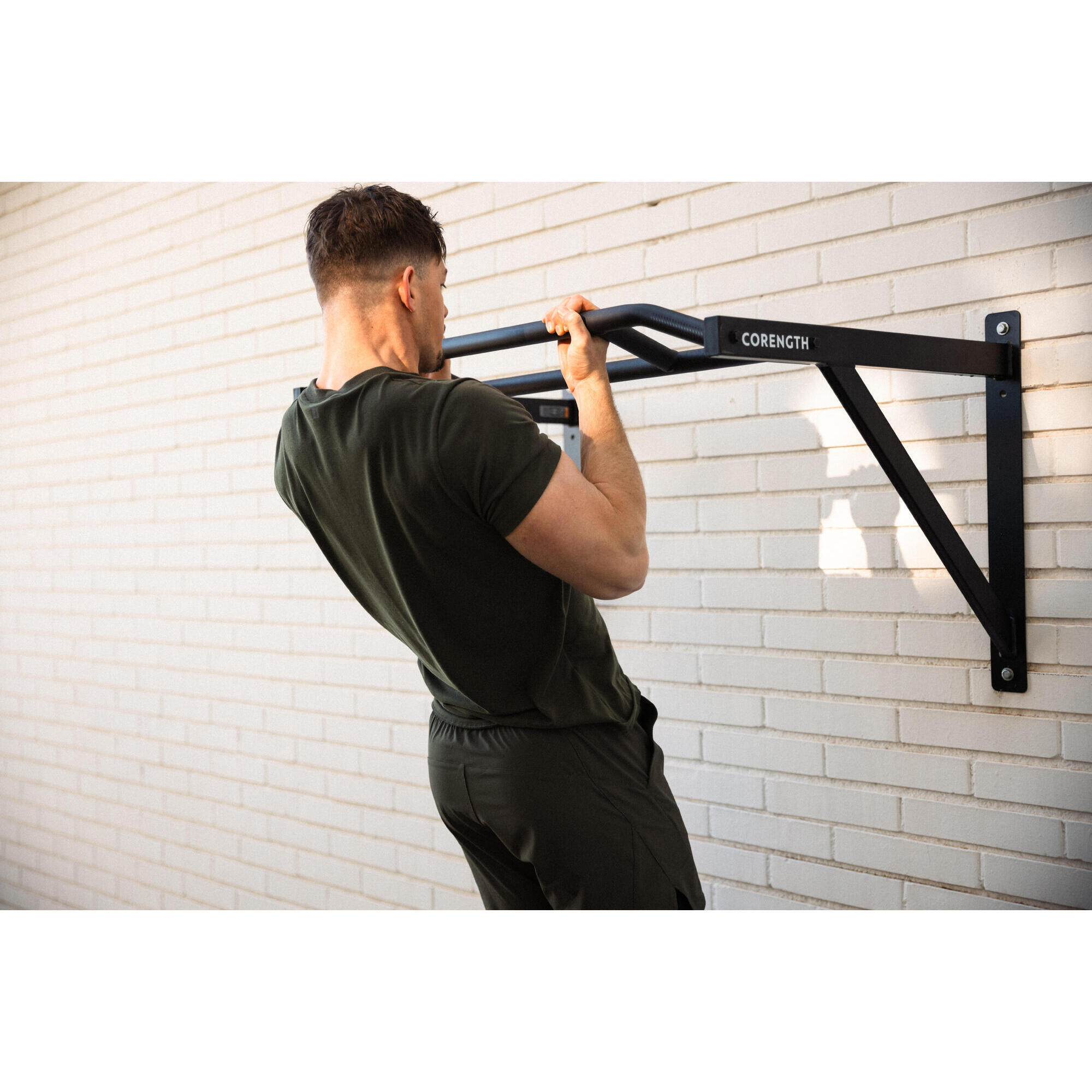 Barra de Elevacoes de Parede de Musculacao para Interior e Exterior CORENGTH Decathlon