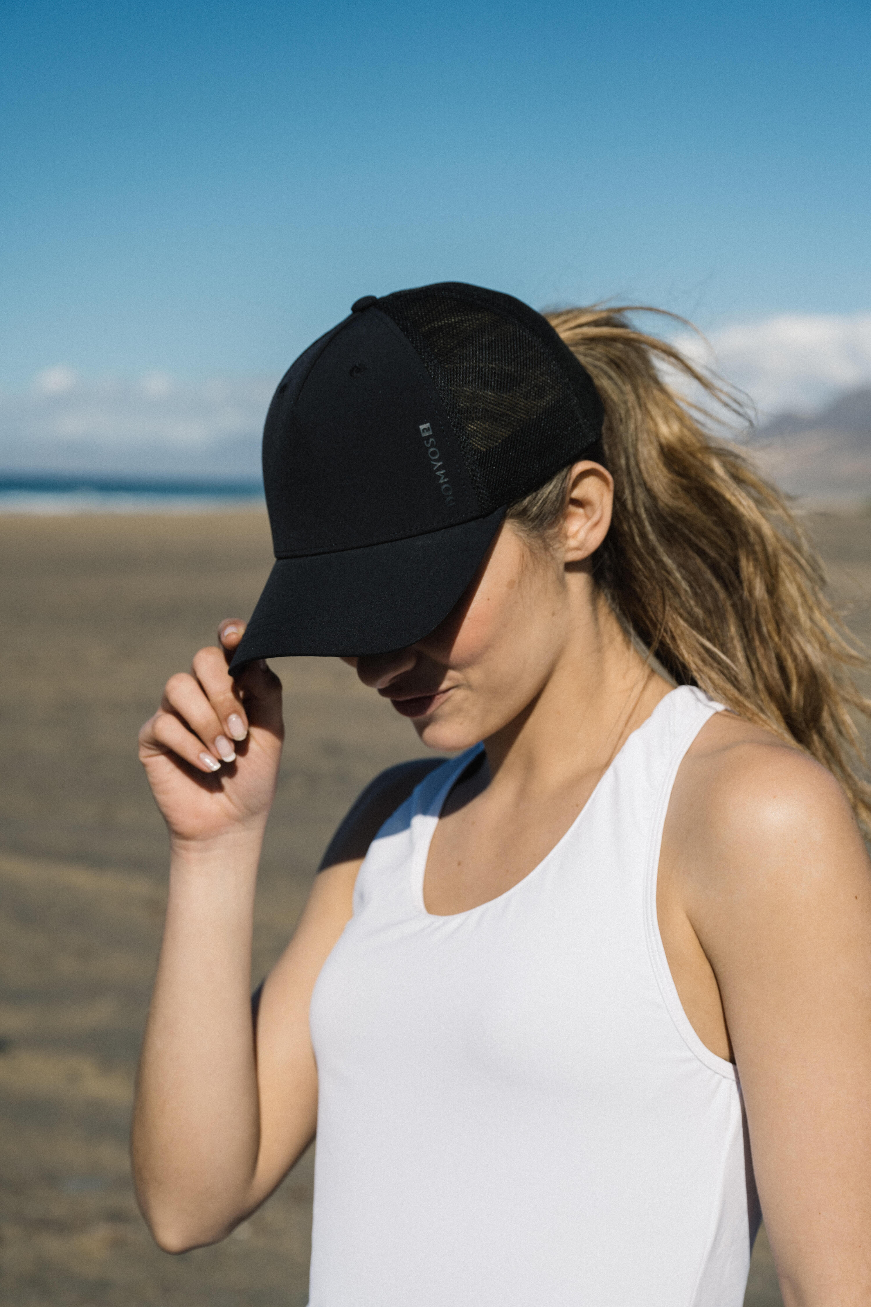 Cappellino adulto fitness nero 15/20