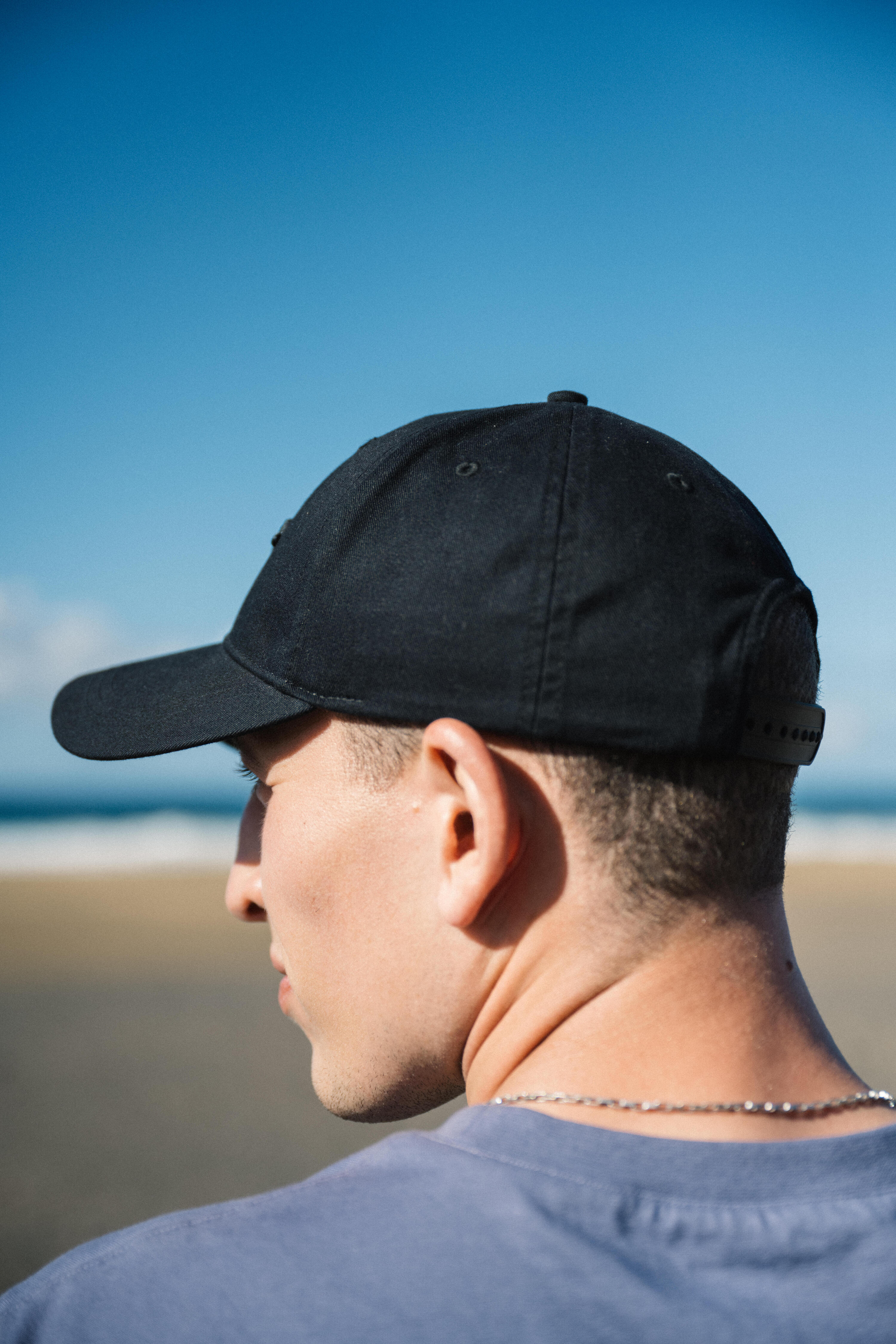 Gorra fitness Domyos negro 7/8