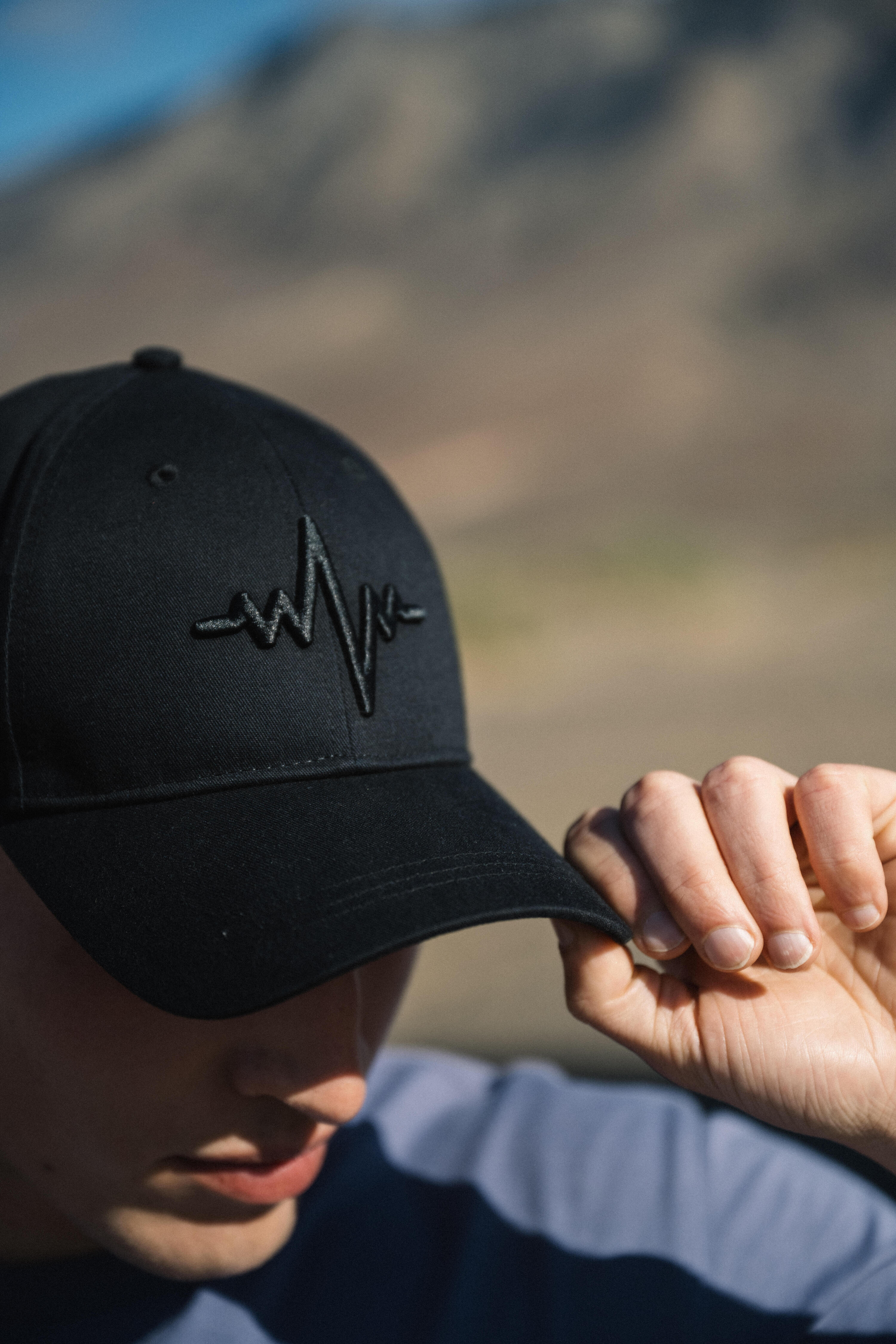 Gorra fitness Domyos negro 5/8