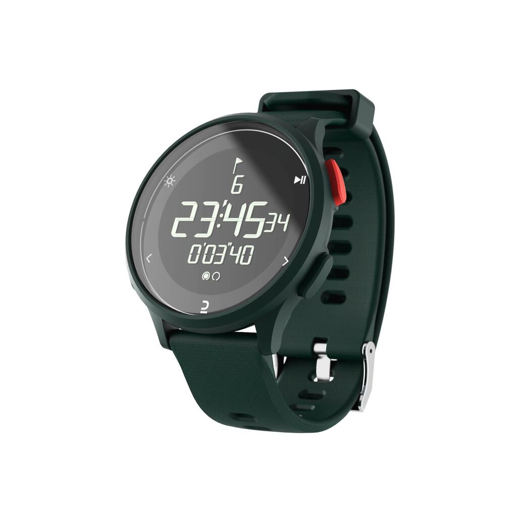 Montre chronomètre de course à pied w500m kaki