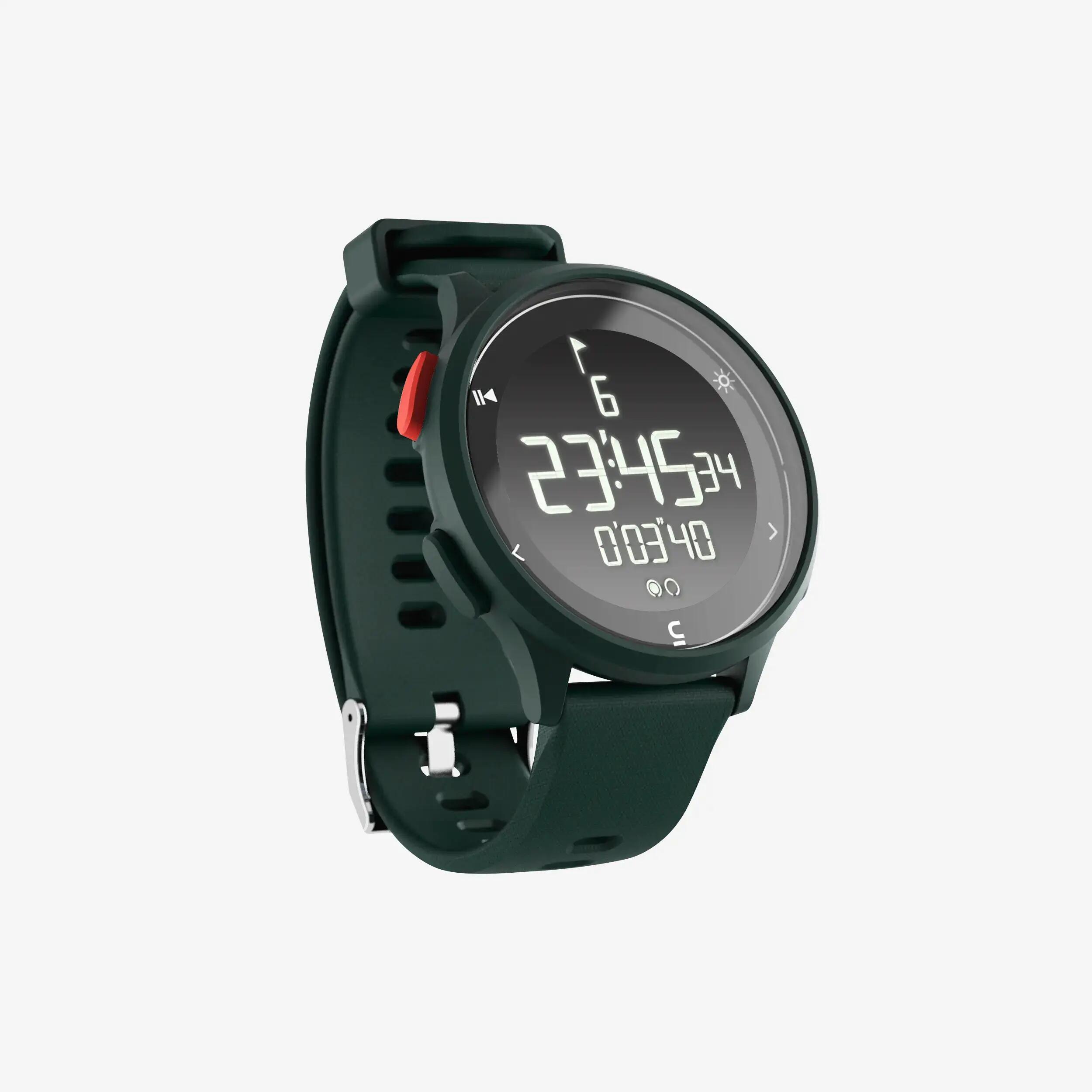 Ceas Cronometru Alergare W500M Kaki 2/12