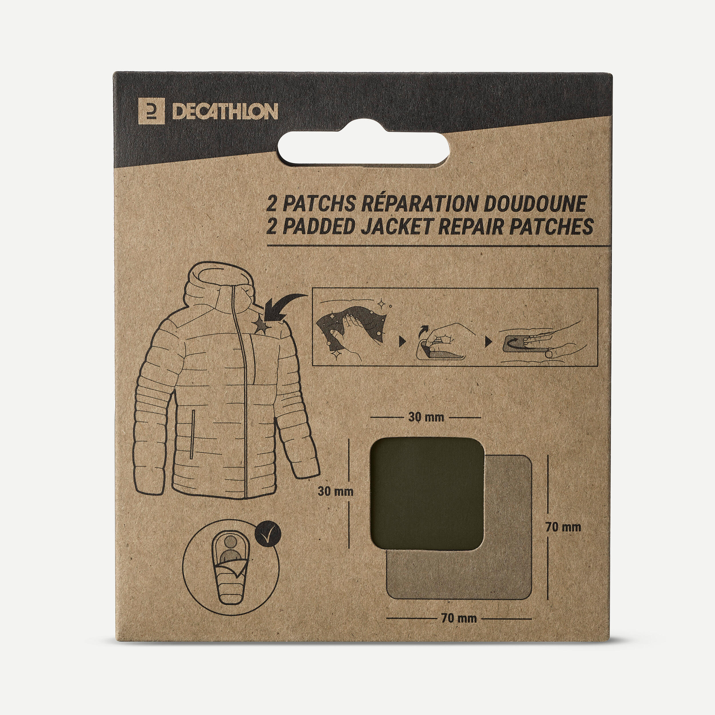 Repair patches for down jackets and sleeping bags 2/5