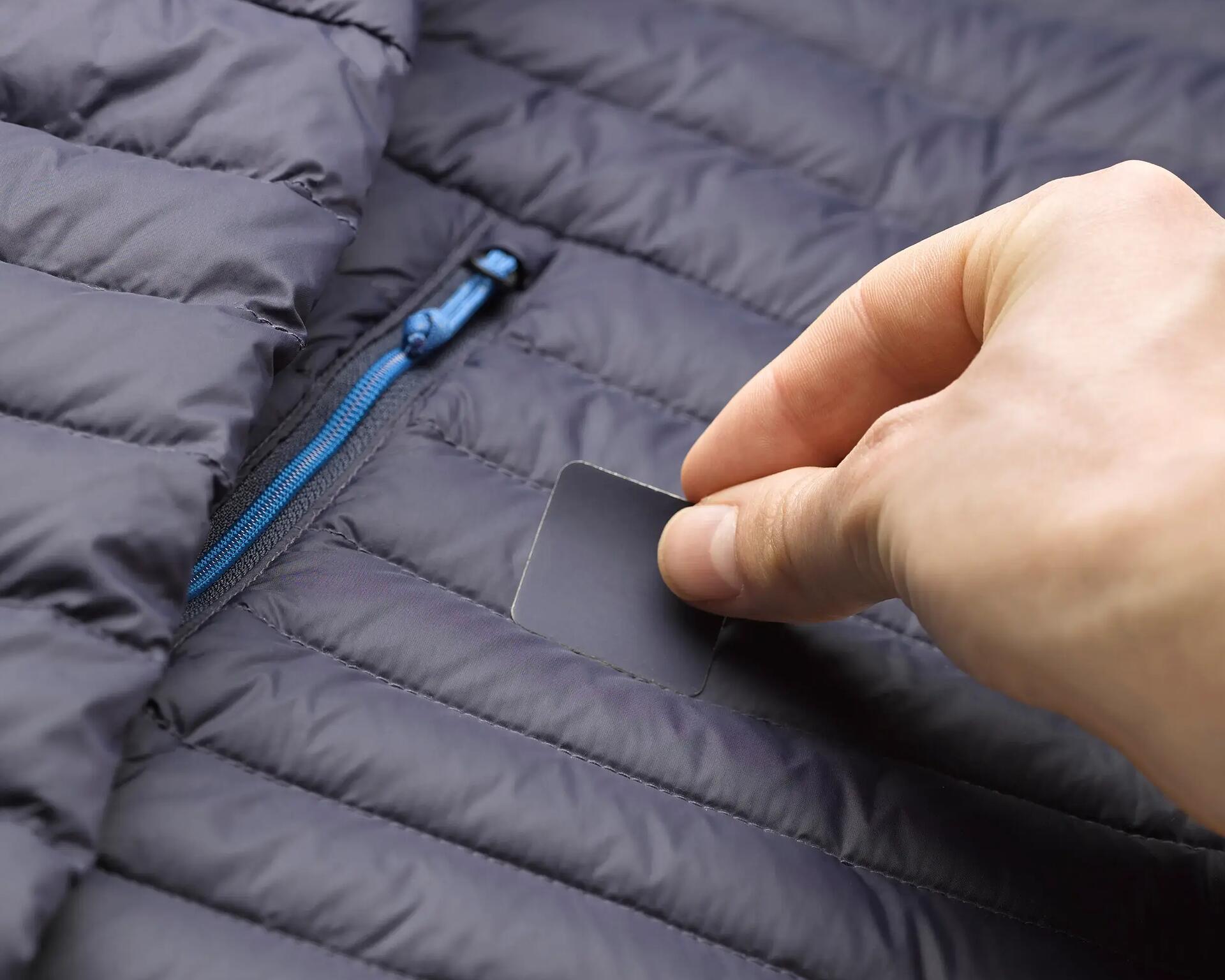 Reparaturflicken blau 